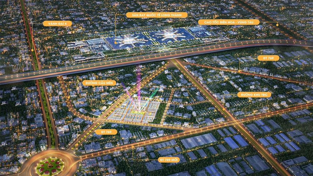 Tổng thể toàn khu vực Dự án Century City Long Thành Đồng Nai Tổng thể toàn khu vực dự án Century City Long Thành Đồng Nai