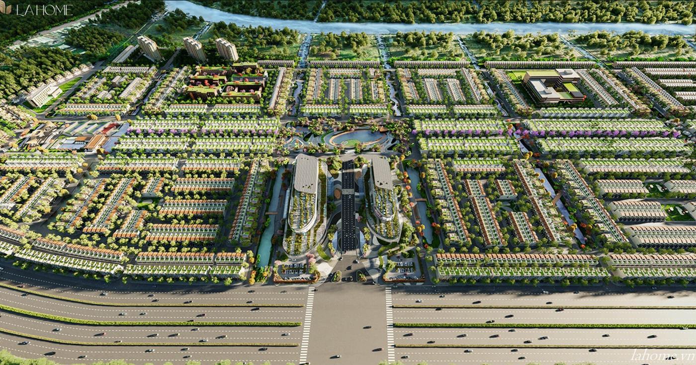 Phối cảnh tổng thể dự án La Home Long An