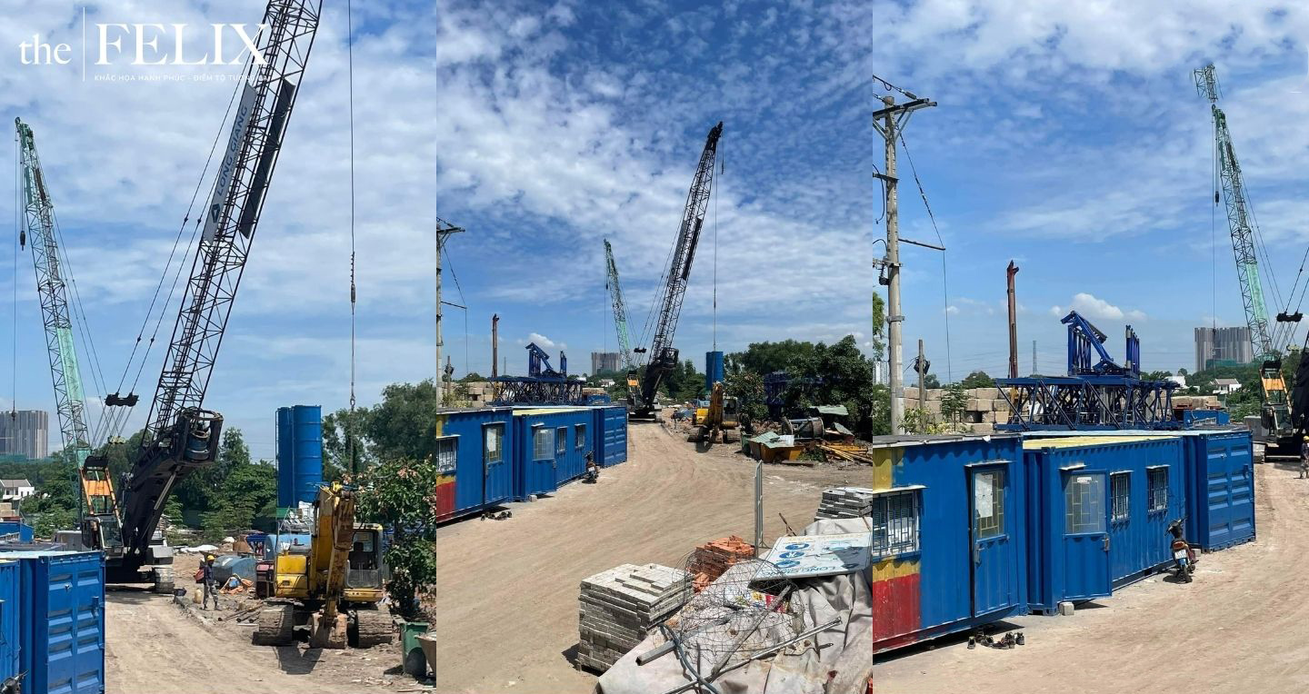 Tiến độ dự án The Felix mới nhất Tháng 8/2024